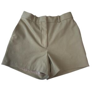 Babaton Aritzia High Waist Tan Shorts size 6